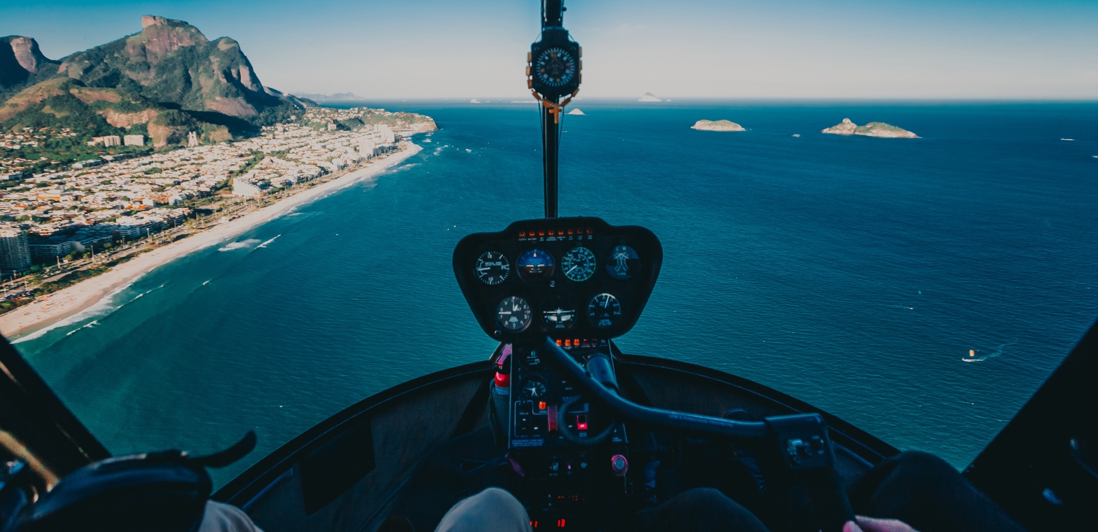 Kefalonia helicopter tour