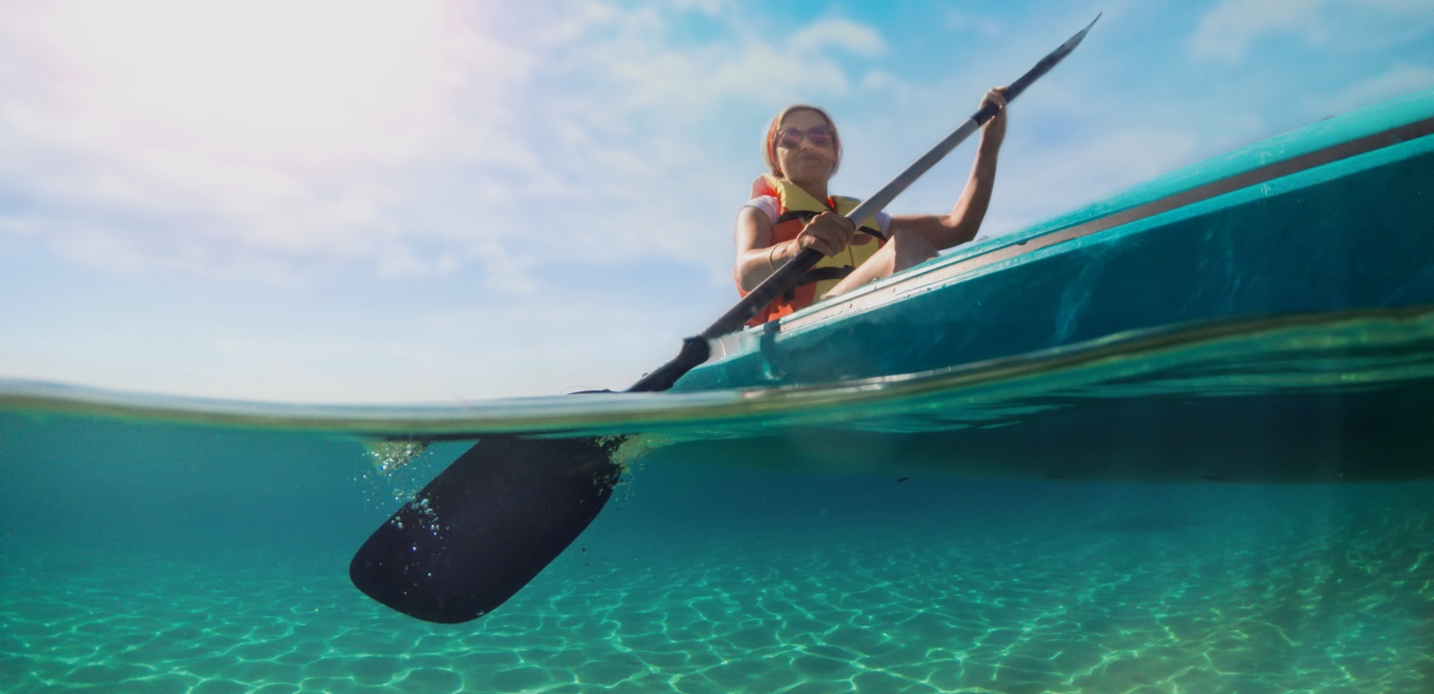 Kefalonia sea kayaking