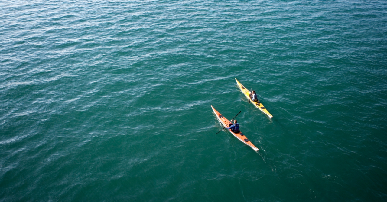 Kefalonia sea kayaking