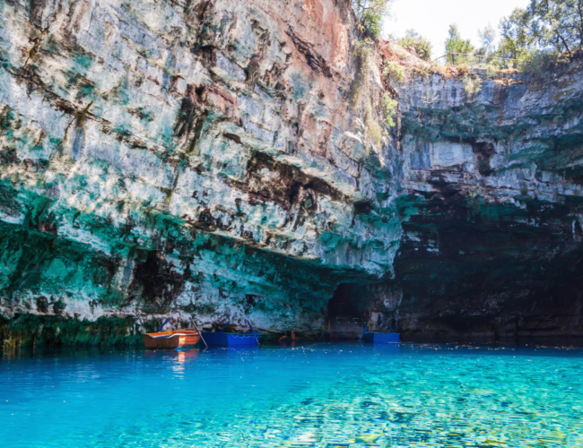 Melissani Cave Kefalonia