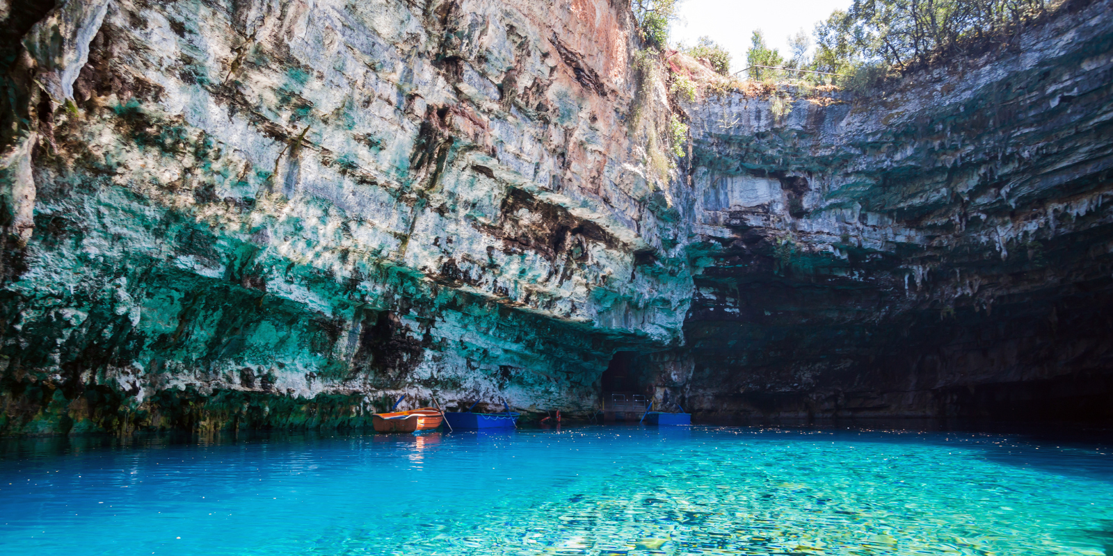 Melissani Cave Kefalonia