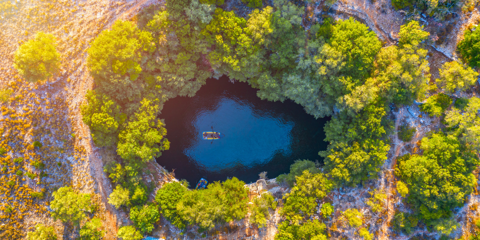 Melissani Cave Kefalonia